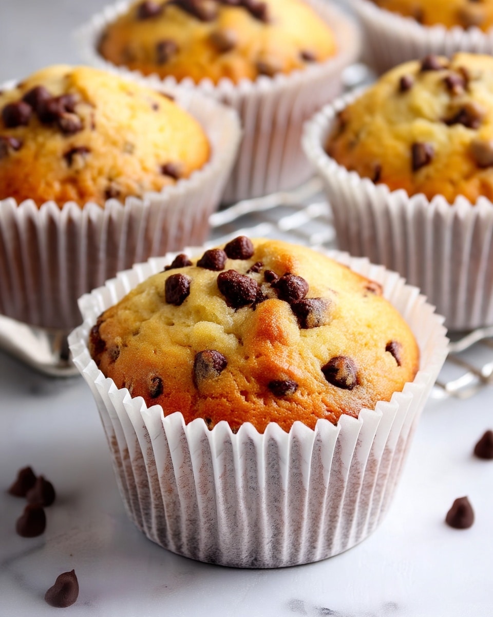 Easy Chocolate Chip Muffins