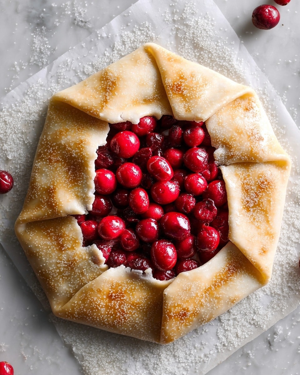 Sour Cherry Galette
